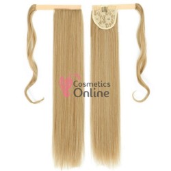 Extensie de par coada cu clema si arici dreapta de 55 cm cod SI66M27613  Blond Mediu Mixt